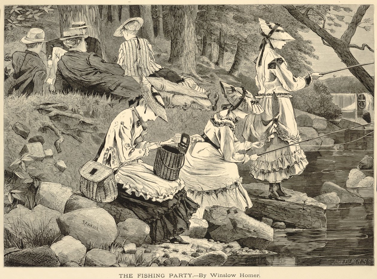 The Fishing Party, fra Appletons