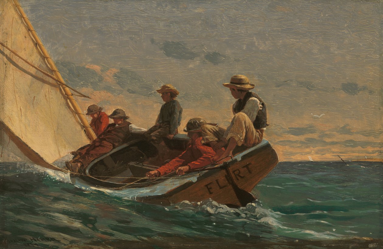 Flirten af Winslow Homer