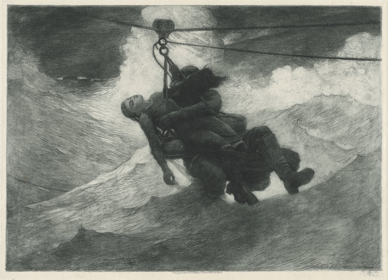 Livlinjen af Winslow Homer
