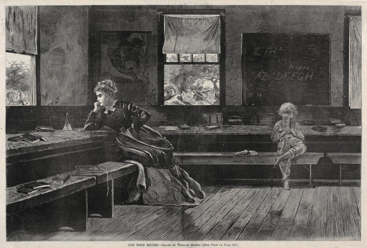 Frokostpausen af Winslow Homer