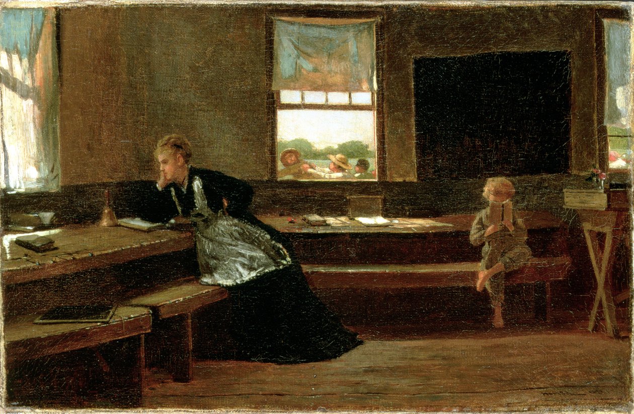 Middagsferien, 1873 af Winslow Homer