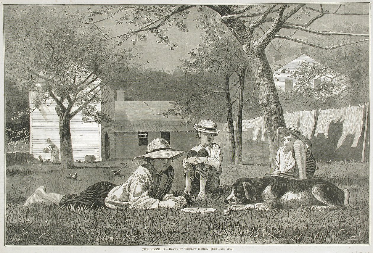 Middagshvilen af Winslow Homer