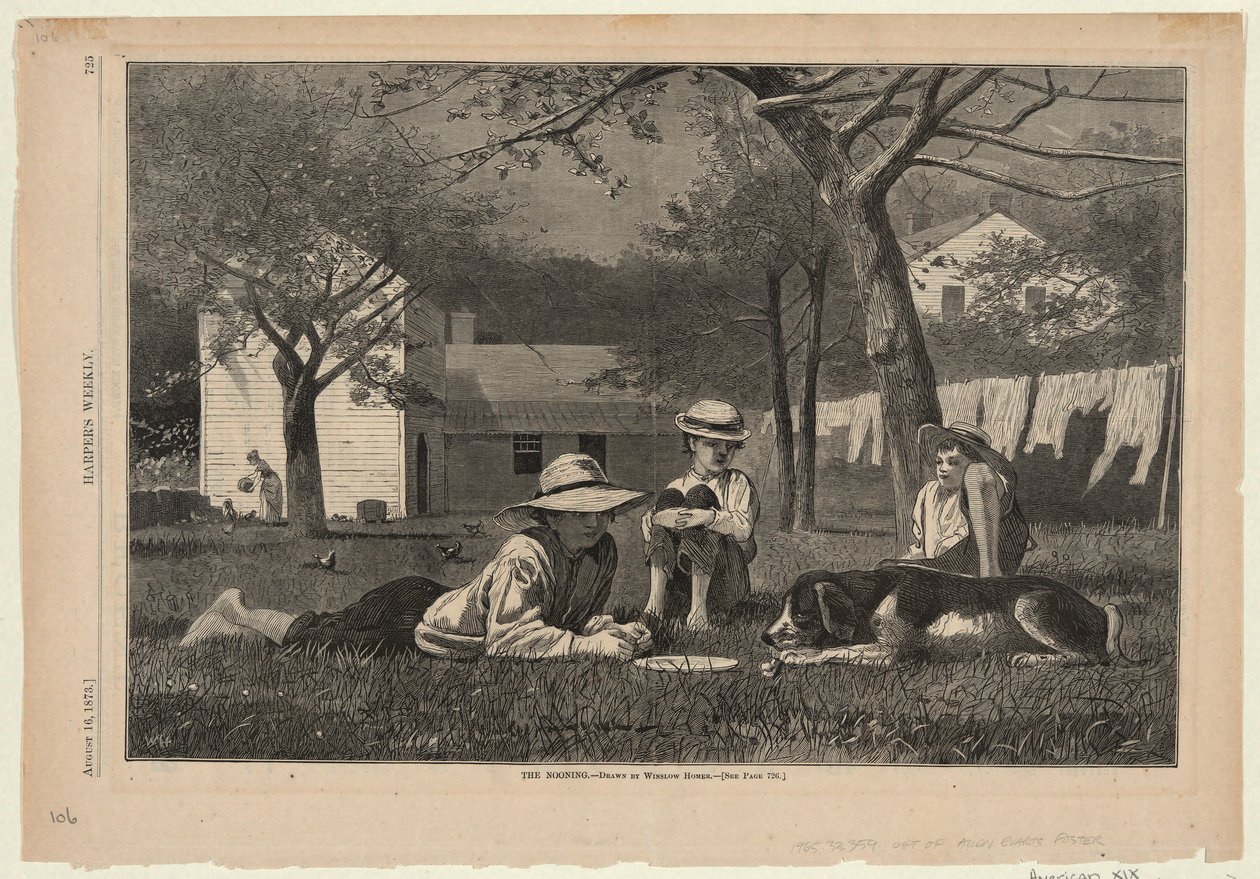 The Nooning, fra Harper af Winslow Homer
