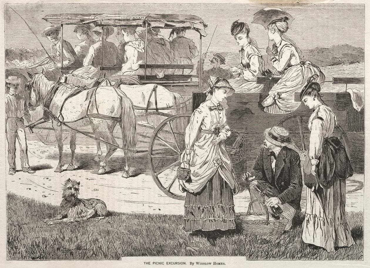 Picnic-udflugten af Winslow Homer