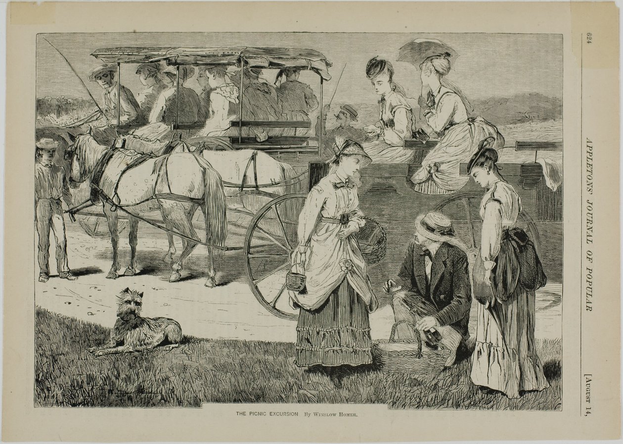 Picnic-udflugten af Winslow Homer