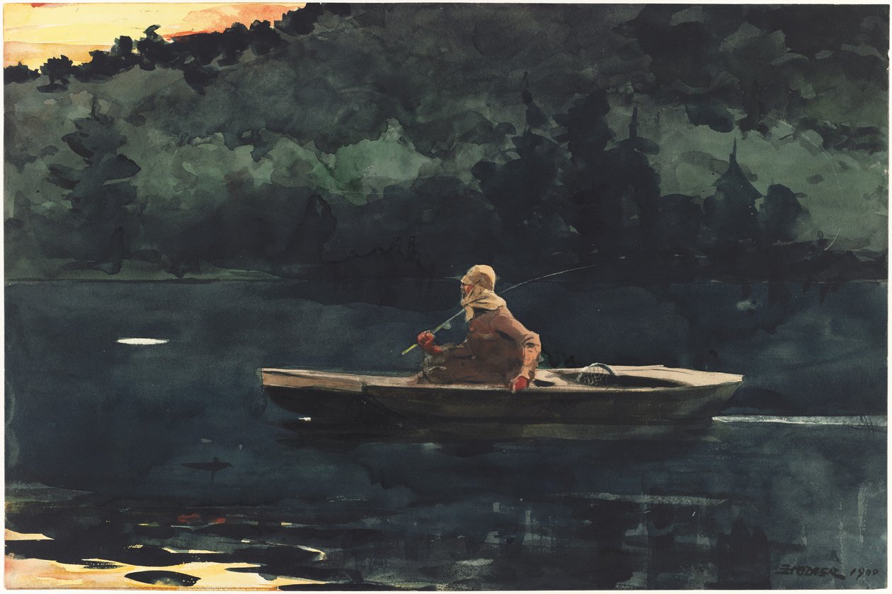The Rise, 1900. af Winslow Homer