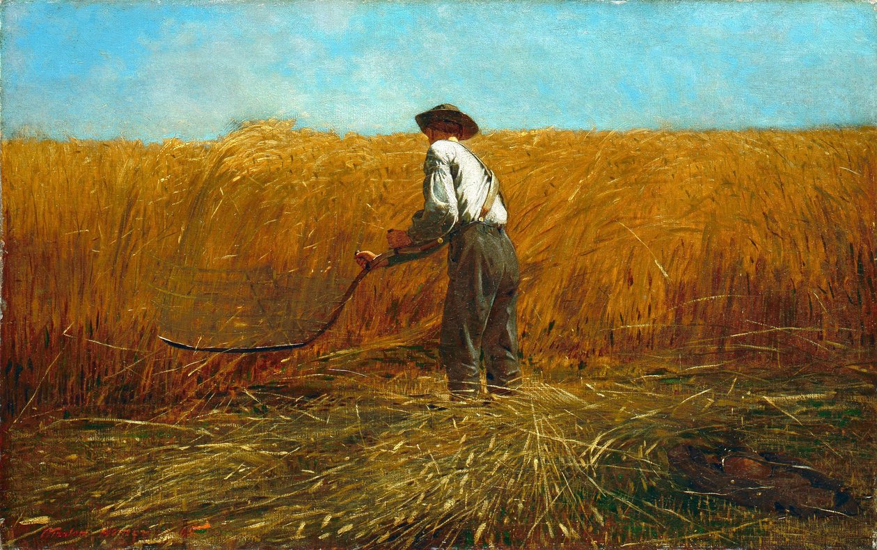 Veteranen på et nyt felt af Winslow Homer