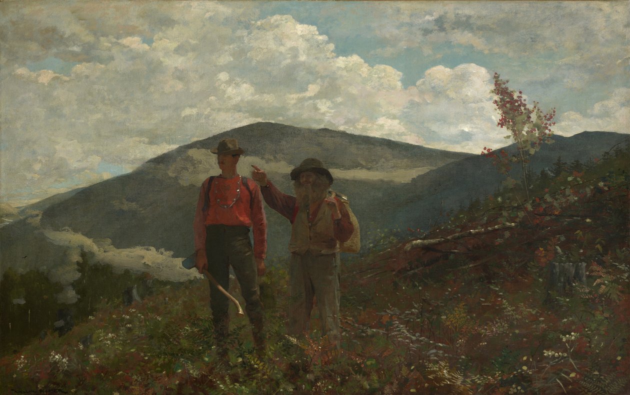 To Vejvisere, 1877 af Winslow Homer