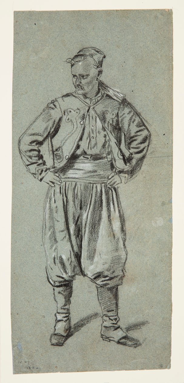 Zouave af Winslow Homer