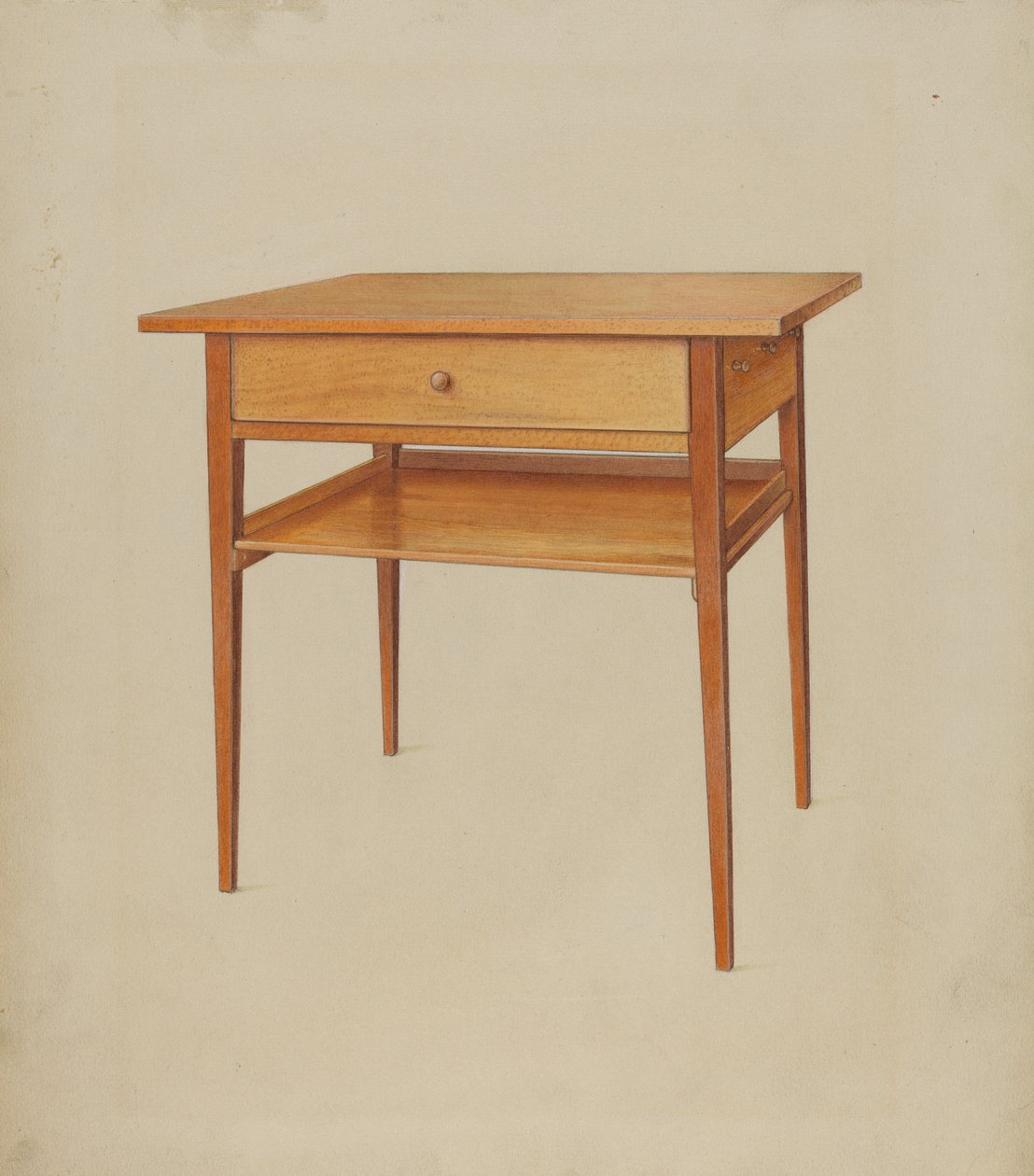 Shaker Table, 1937. af Winslow Rich