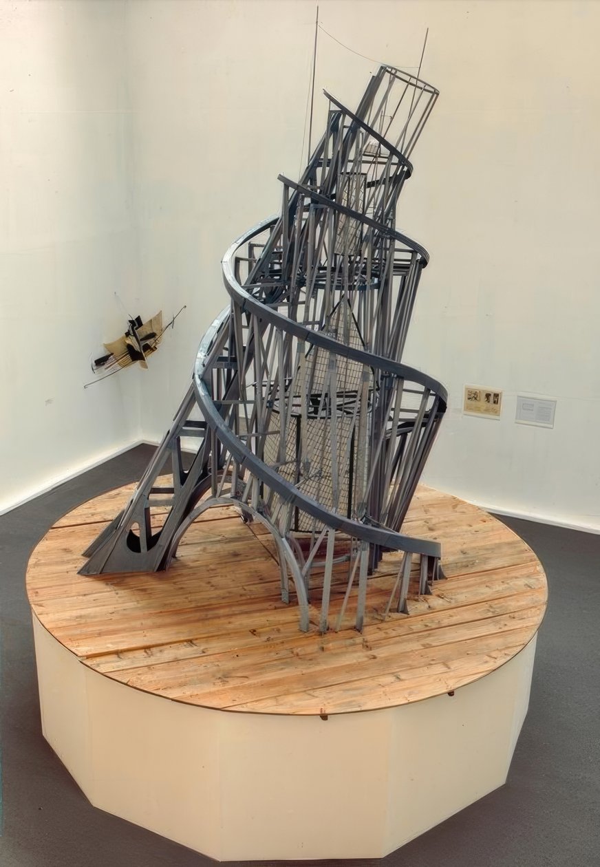 Monument til den III Internationale af Wladimir F. Tatlin