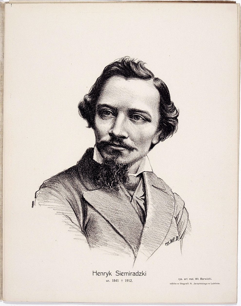 Henryk Siemiradzki 1843-1902, 1917 af Wladyslaw Barwicki