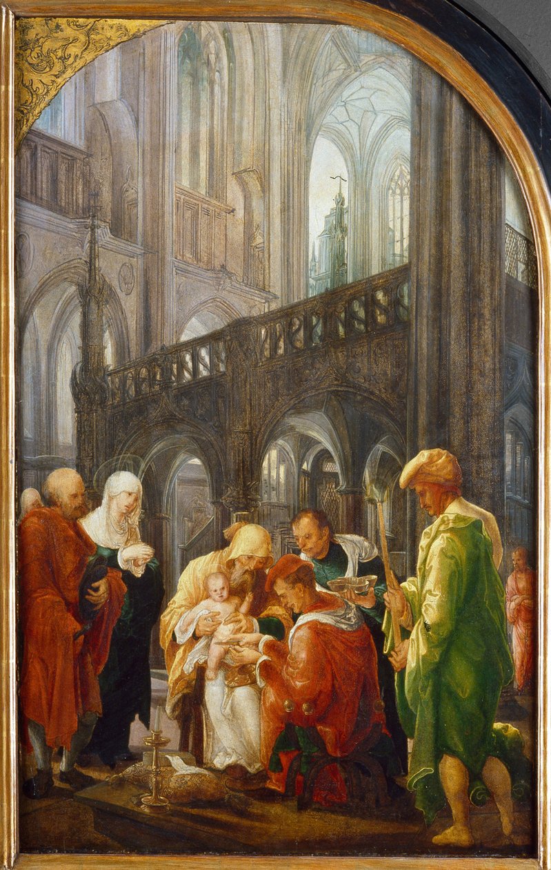 Kristi omskærelse, 1521 af Wolf Huber