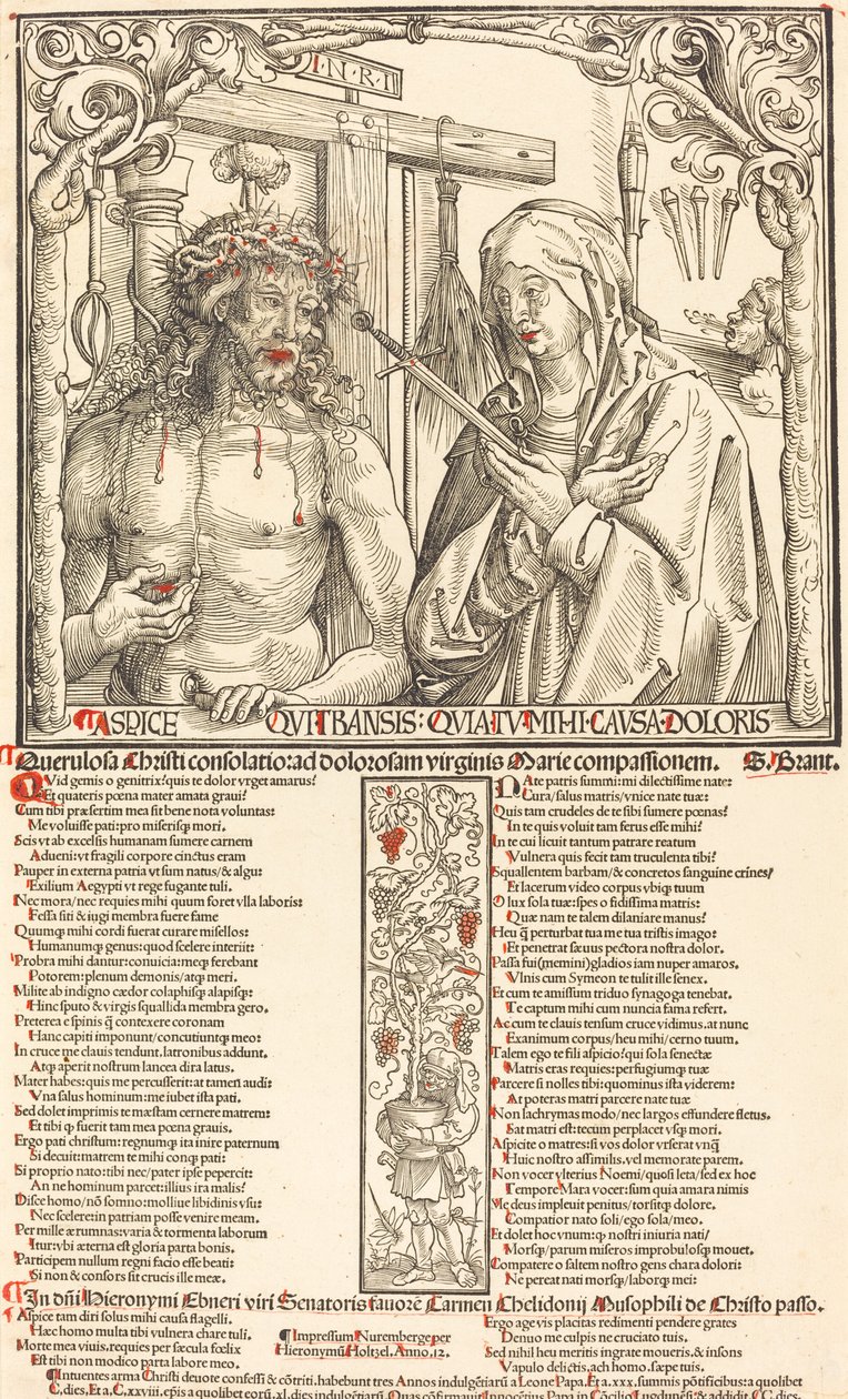 Sorgernes mand og Mater Dolorosa af Wolf Traut