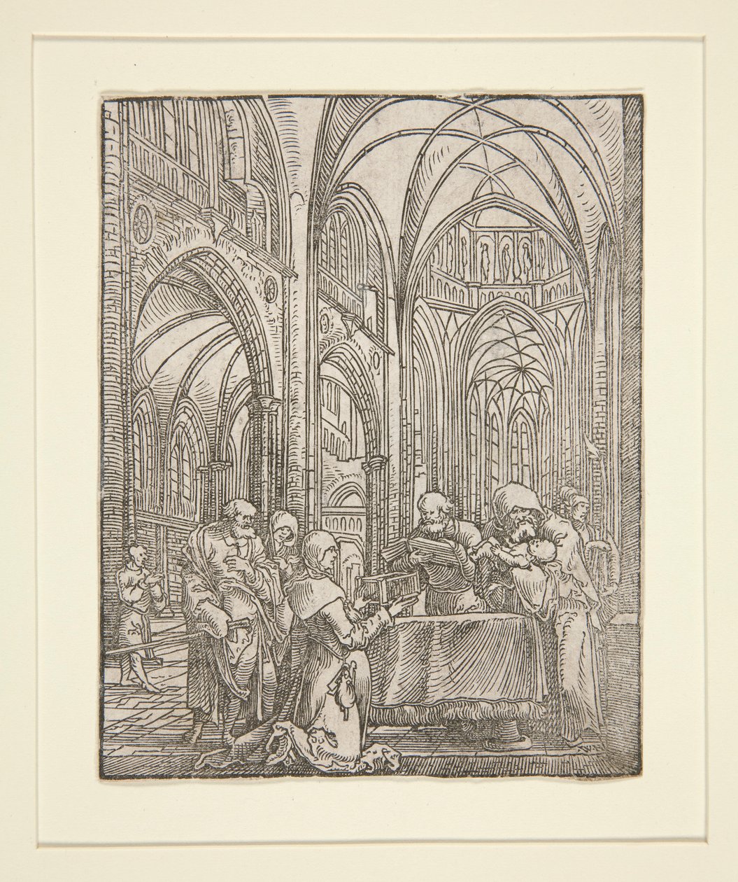 Præsentation i templet af Wolfgang Huber