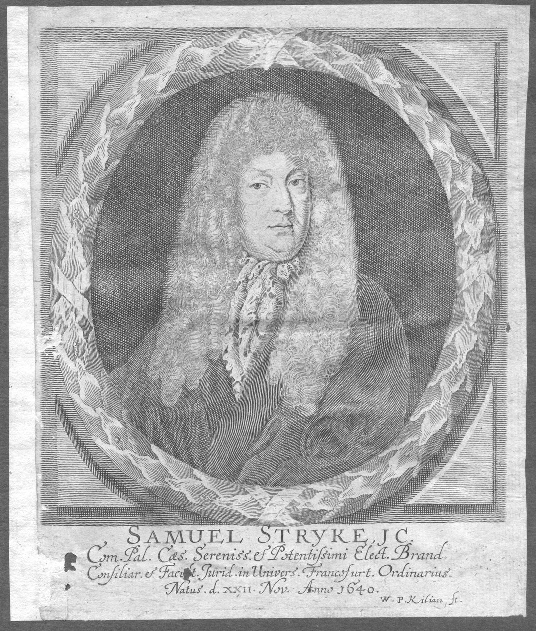 Samuel Stryk af Wolfgang Philipp Kilian