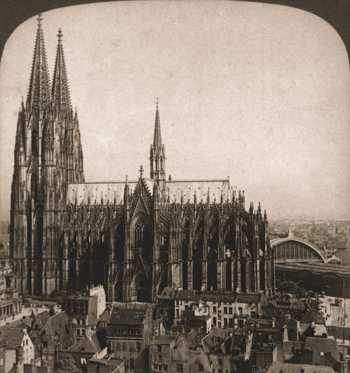 Kölnerdomen, Tyskland, 1903. af Works and Sun Sculpture Studios