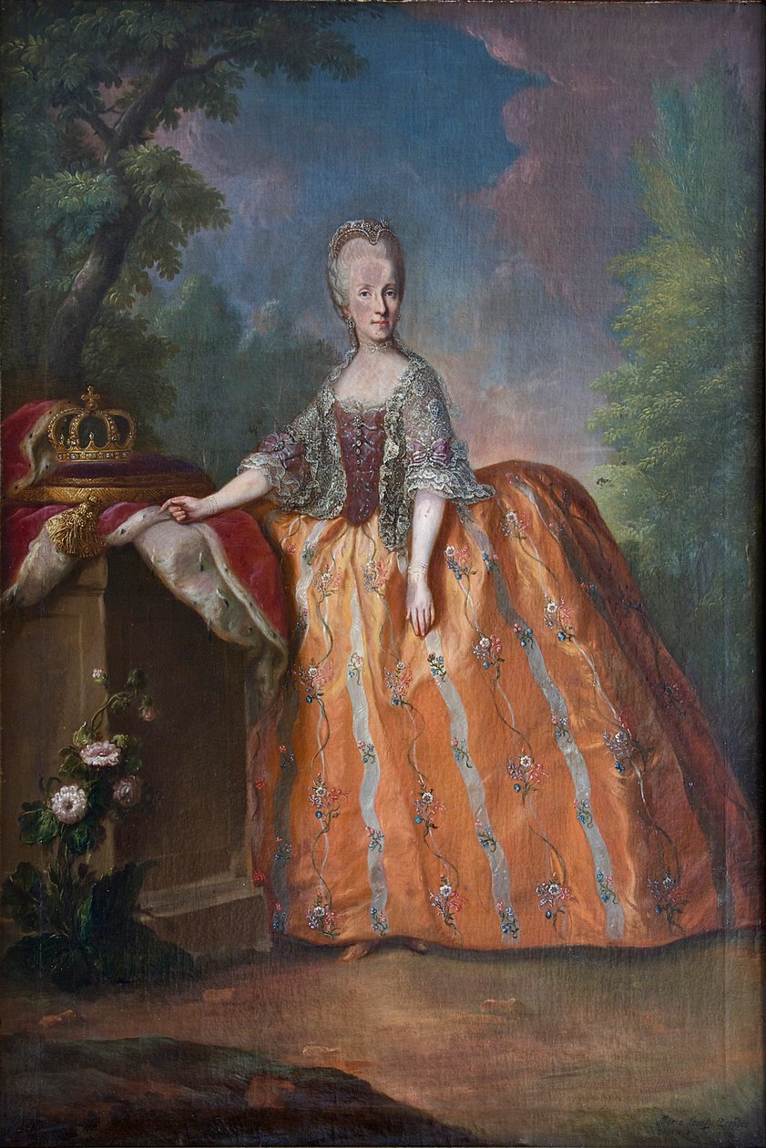 Maria Luisa fra Spanien af Workshop of Anton von Maron