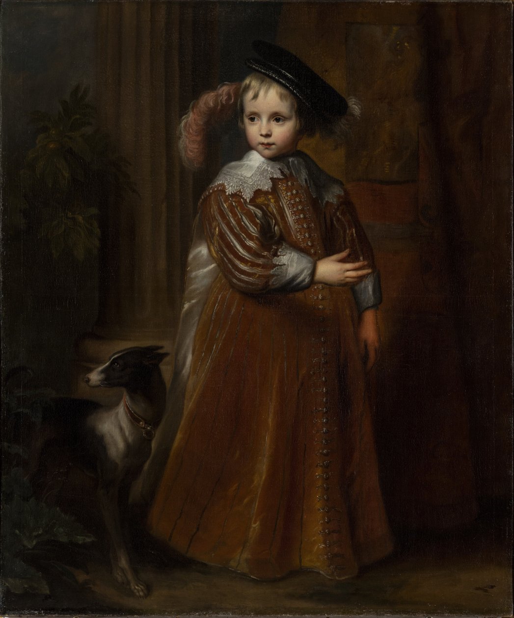 Portræt af William II, prins af Orange-Nassau af Workshop of Anthony van Dyck