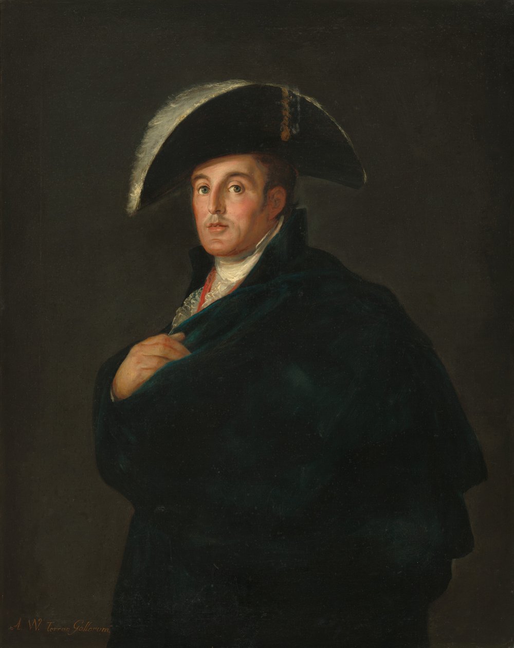 Hertugen af Wellington af Workshop of Francisco Goya