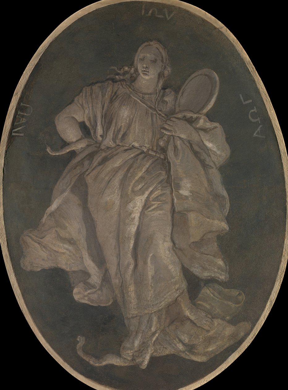 Forsigtighed, 1760. af Workshop of Giovanni Battista Tiepolo