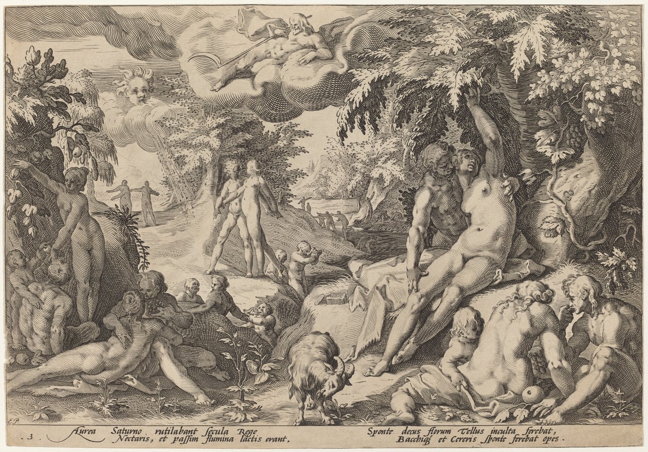Guldalderen af Workshop of Hendrick Goltzius, after Hendrick Goltzius
