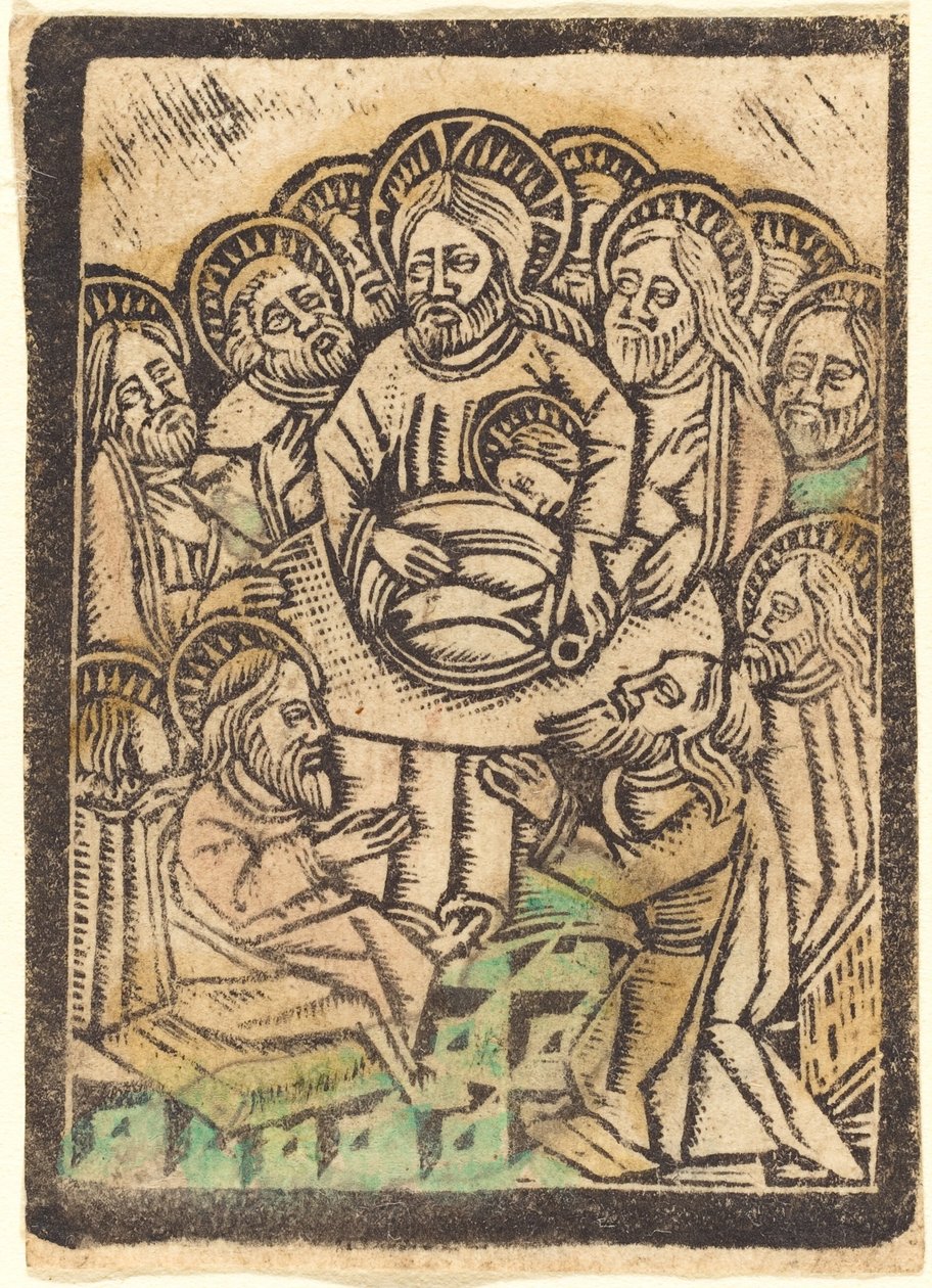Den sidste nadver af Workshop of Master of the Aachen Madonna