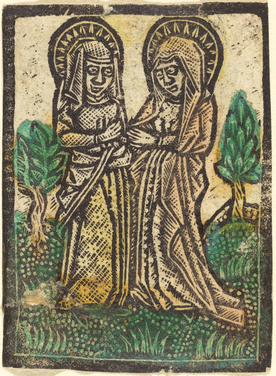 Besøget af Workshop of Master of the Aachen Madonna