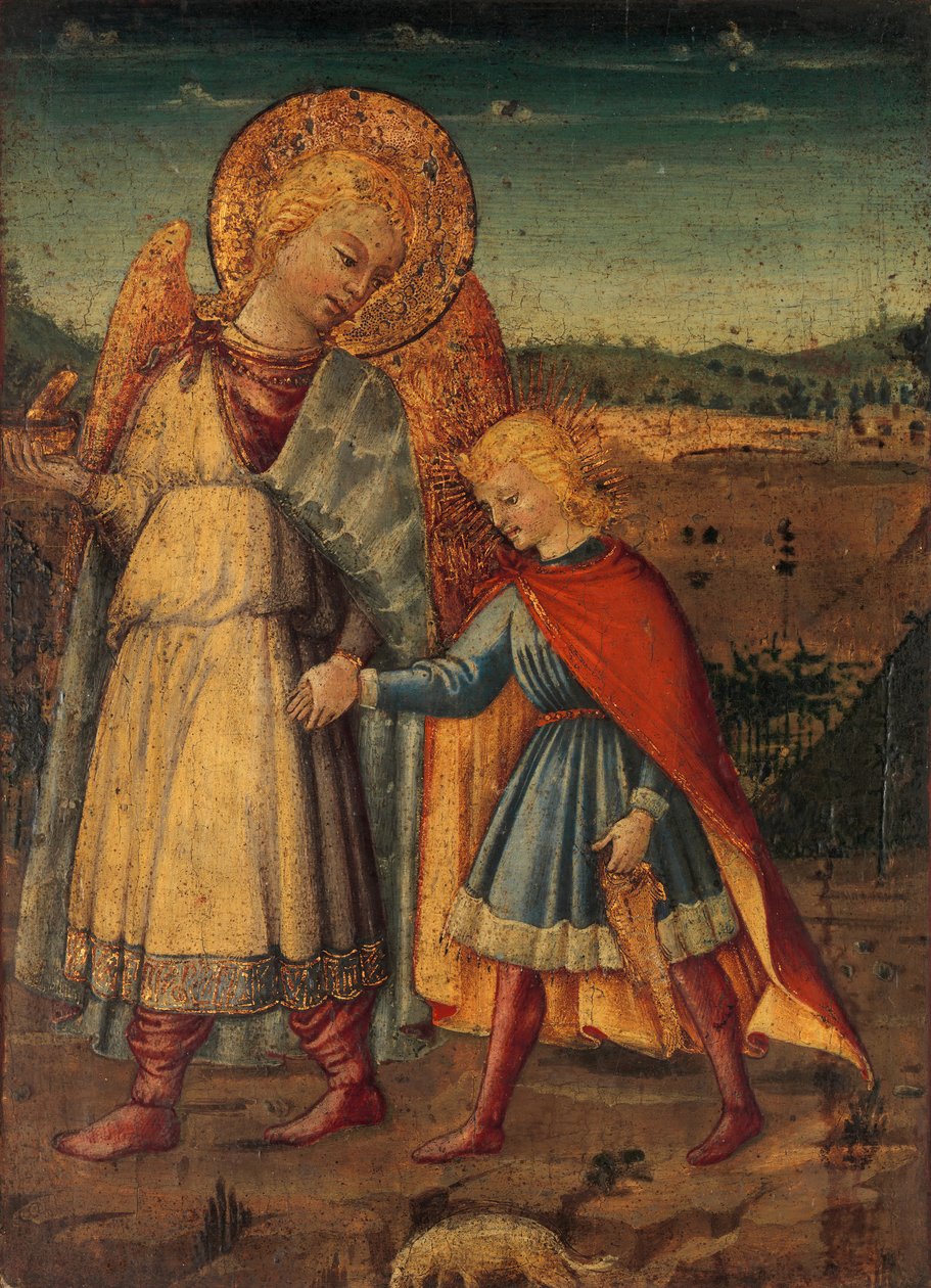 Ærkeenglen Rafael og Tobias, tidligt til midten af 1460
