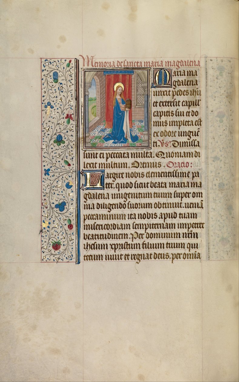 Maria Magdalena af Workshop of Willem Vrelant
