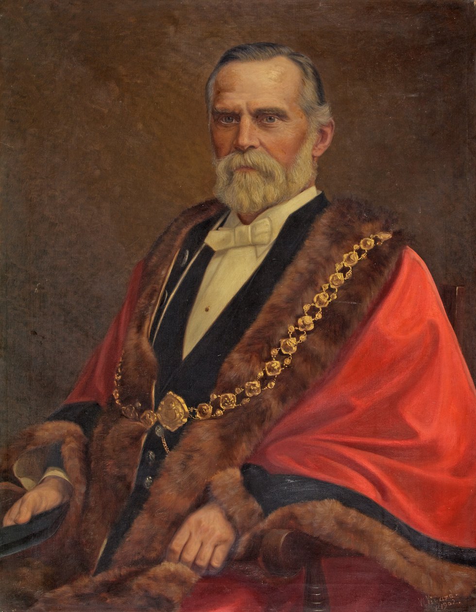 Rådmand W. R. Barker af Worthy Vizard