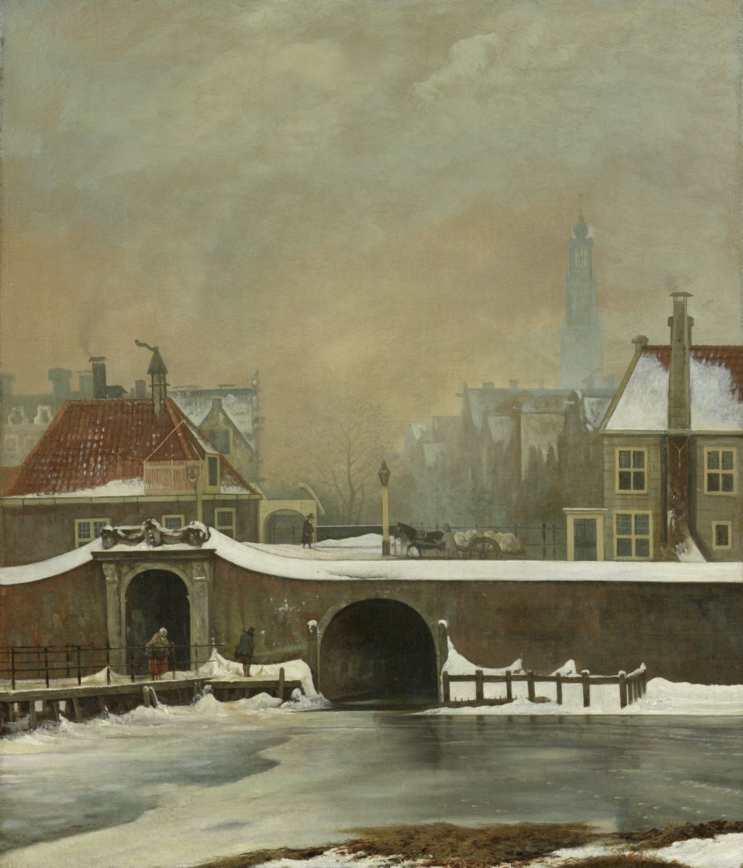 Vindusporten i Amsterdam, 1809 af Wouter Johannes van Troostwijk
