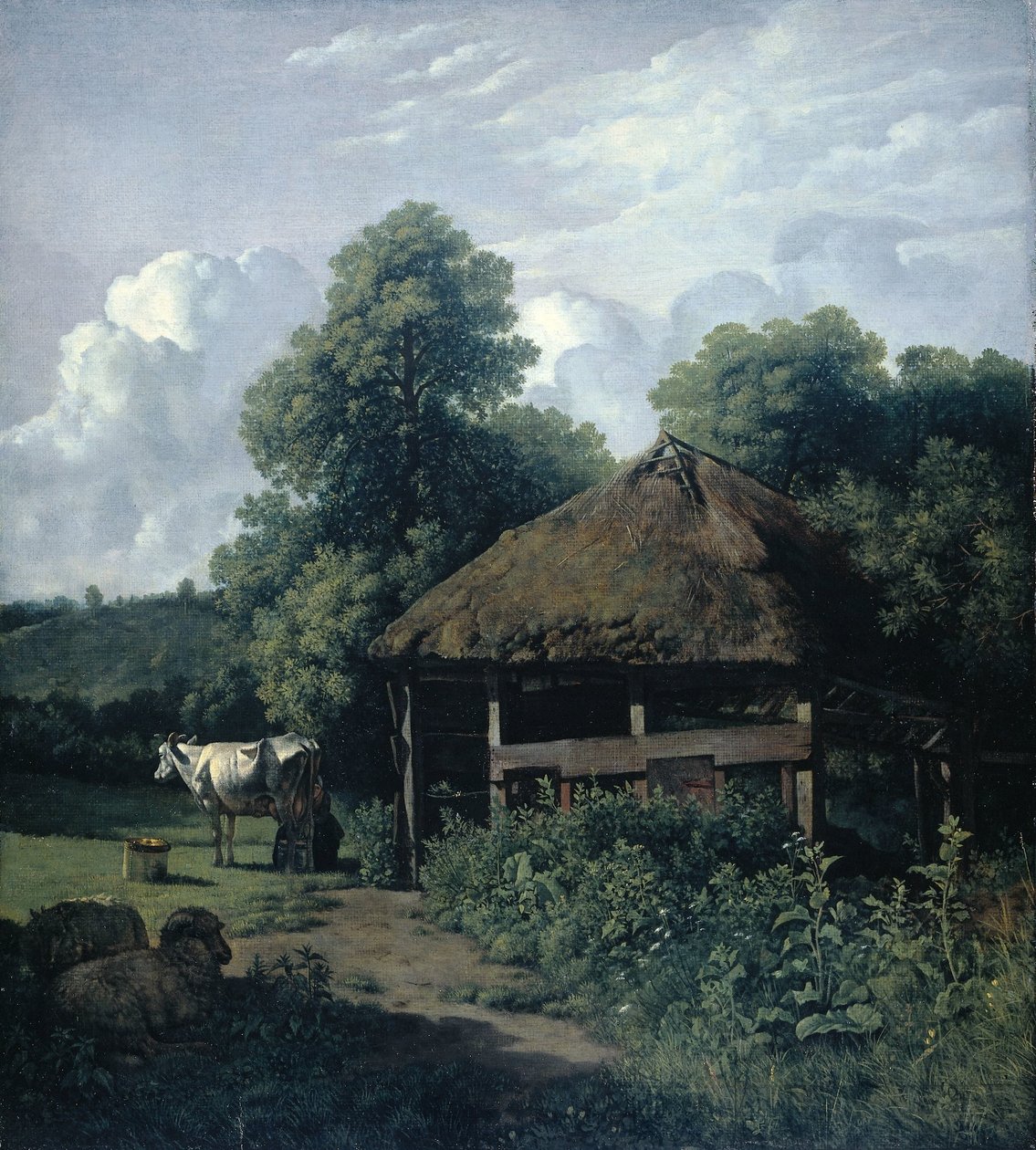Gårdbygning i Gelderland af Wouter Johannes van Troostwijk