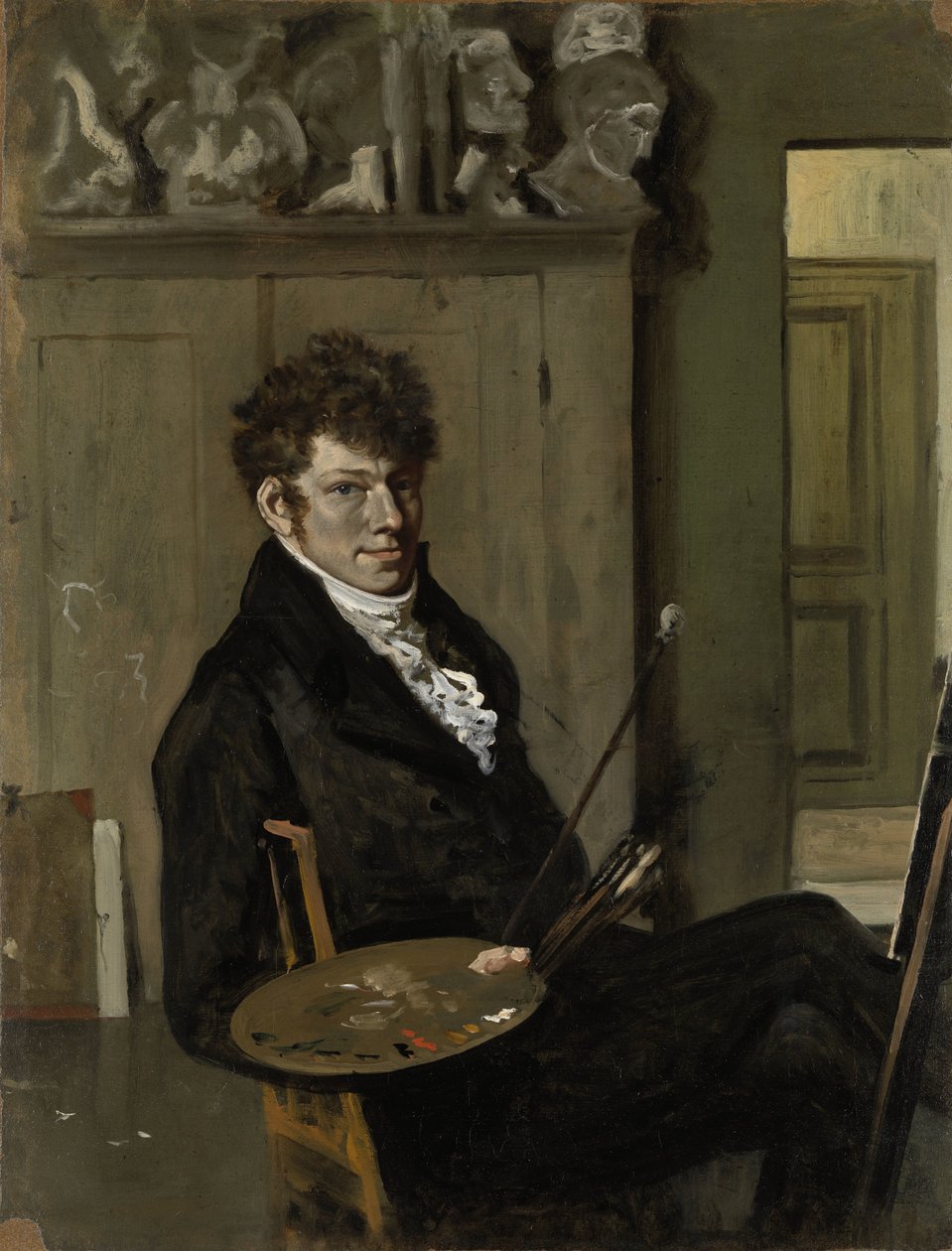 Selvportræt Selvportræt af Wouter Johannes van Troostwijk