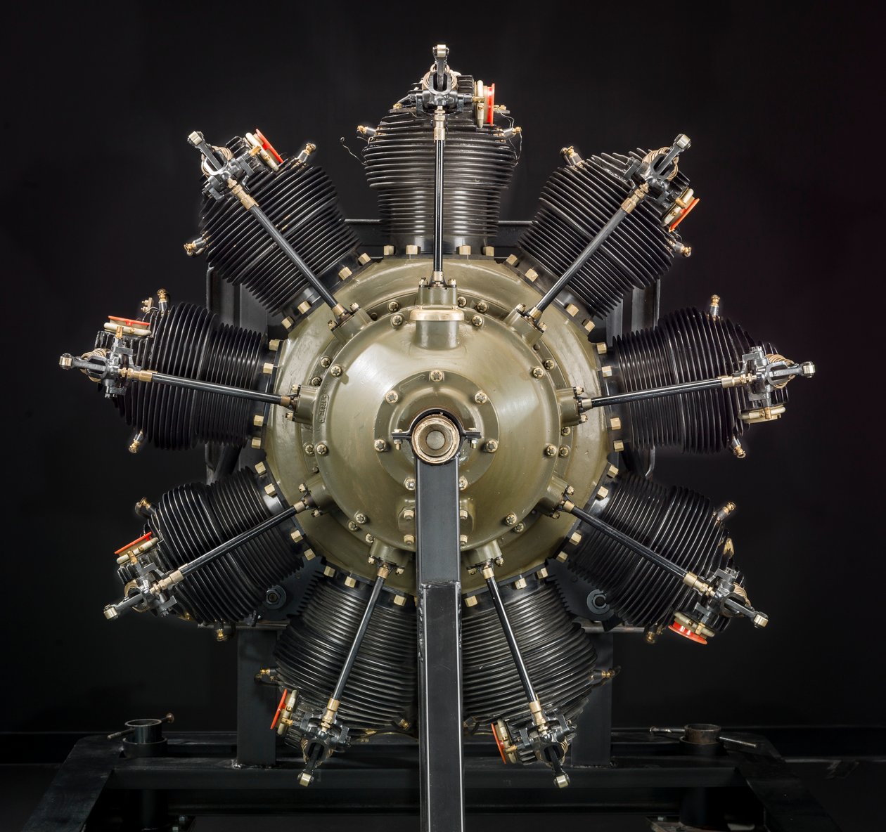 Wright Cyclone P-1, Radial 9 Engine, ca. 1925. af Wright Aeronautical