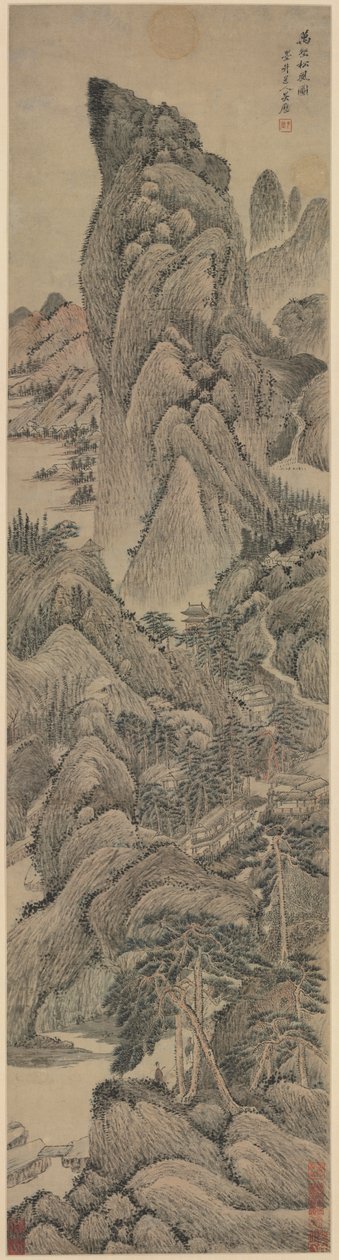 Pine Wind fra Myriad Villages af Wu Li