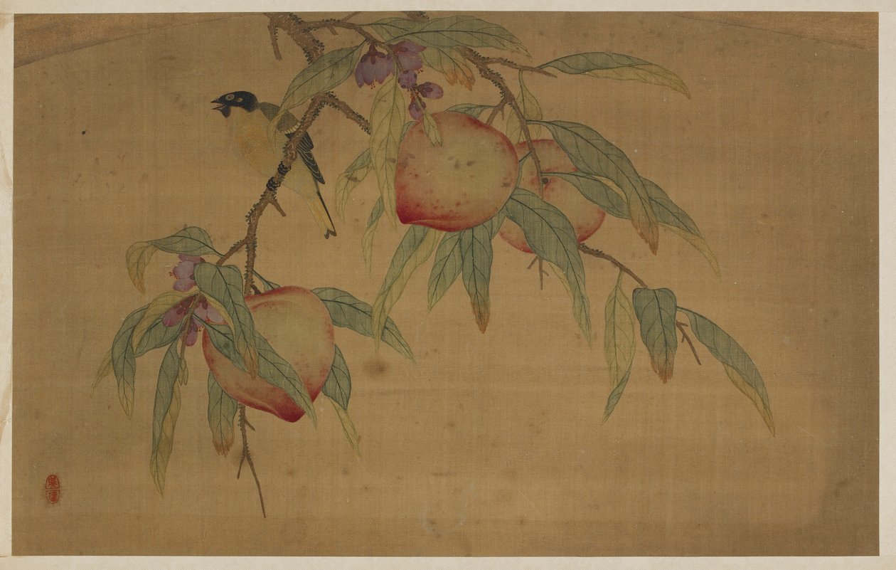 Fugl, frugt og blomster af Wu Zhang
