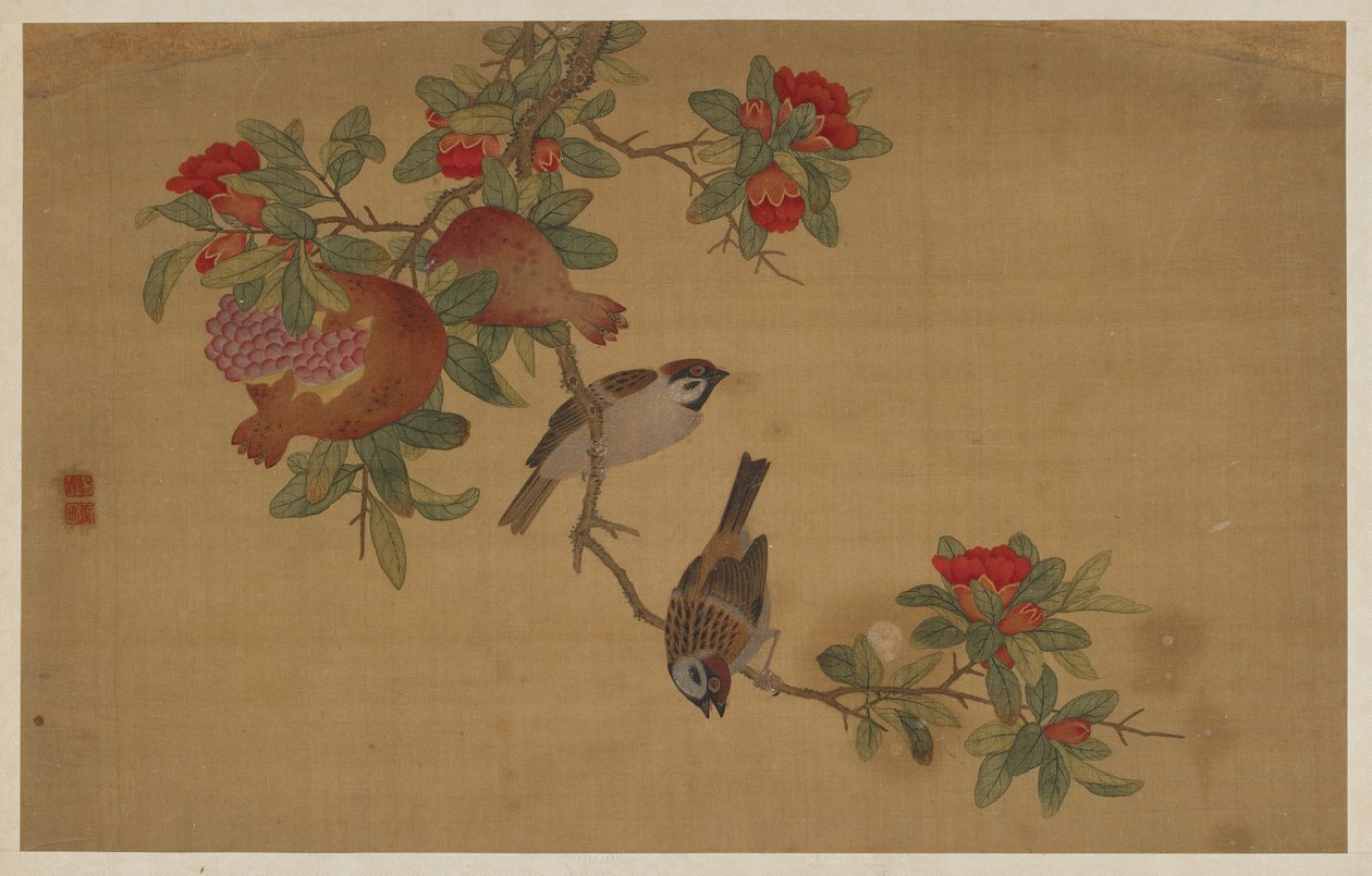 Fugle, Frugt og Blomster af Wu Zhang