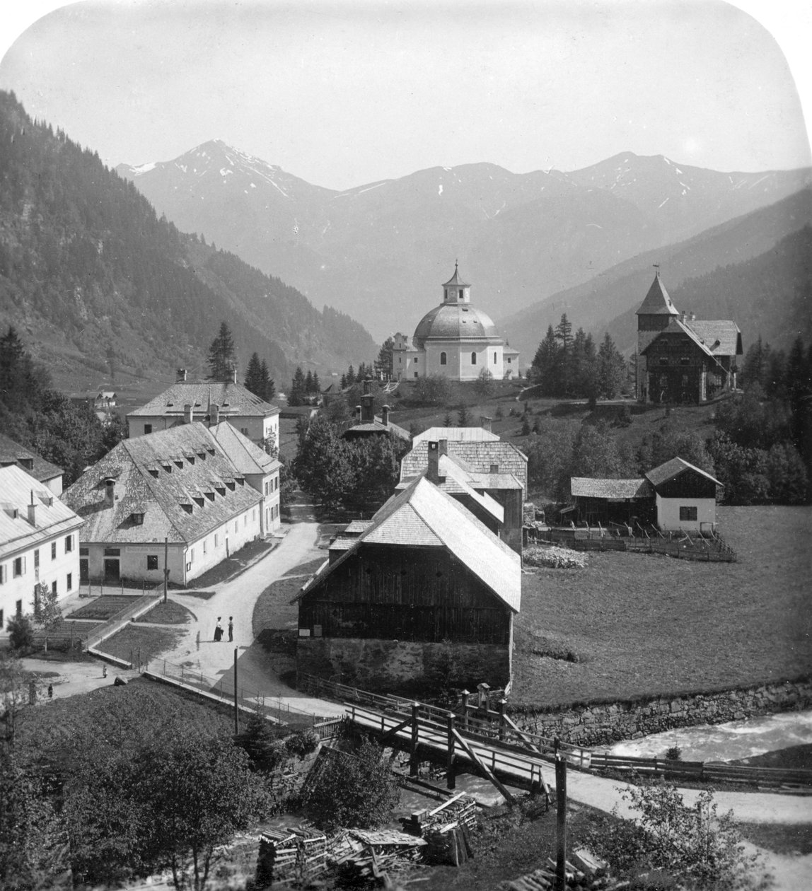 Böckstein, Salzburg, Østrig, omkring 1900-tallet. af Wurthle and Sons