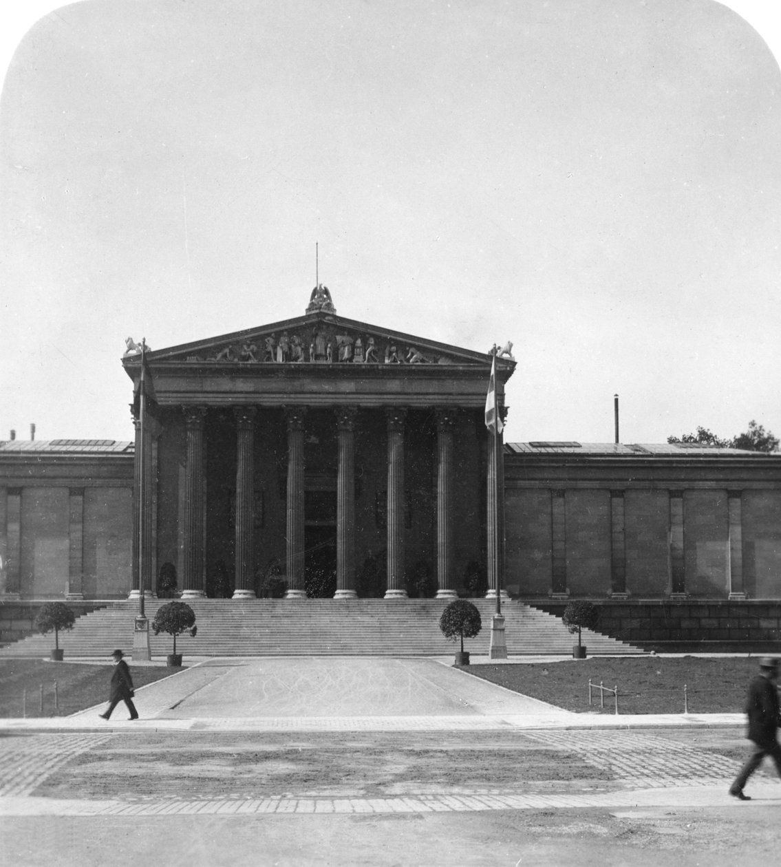 Kunstudstillingsbygning, München, Tyskland, c1900 af Wurthle and Sons