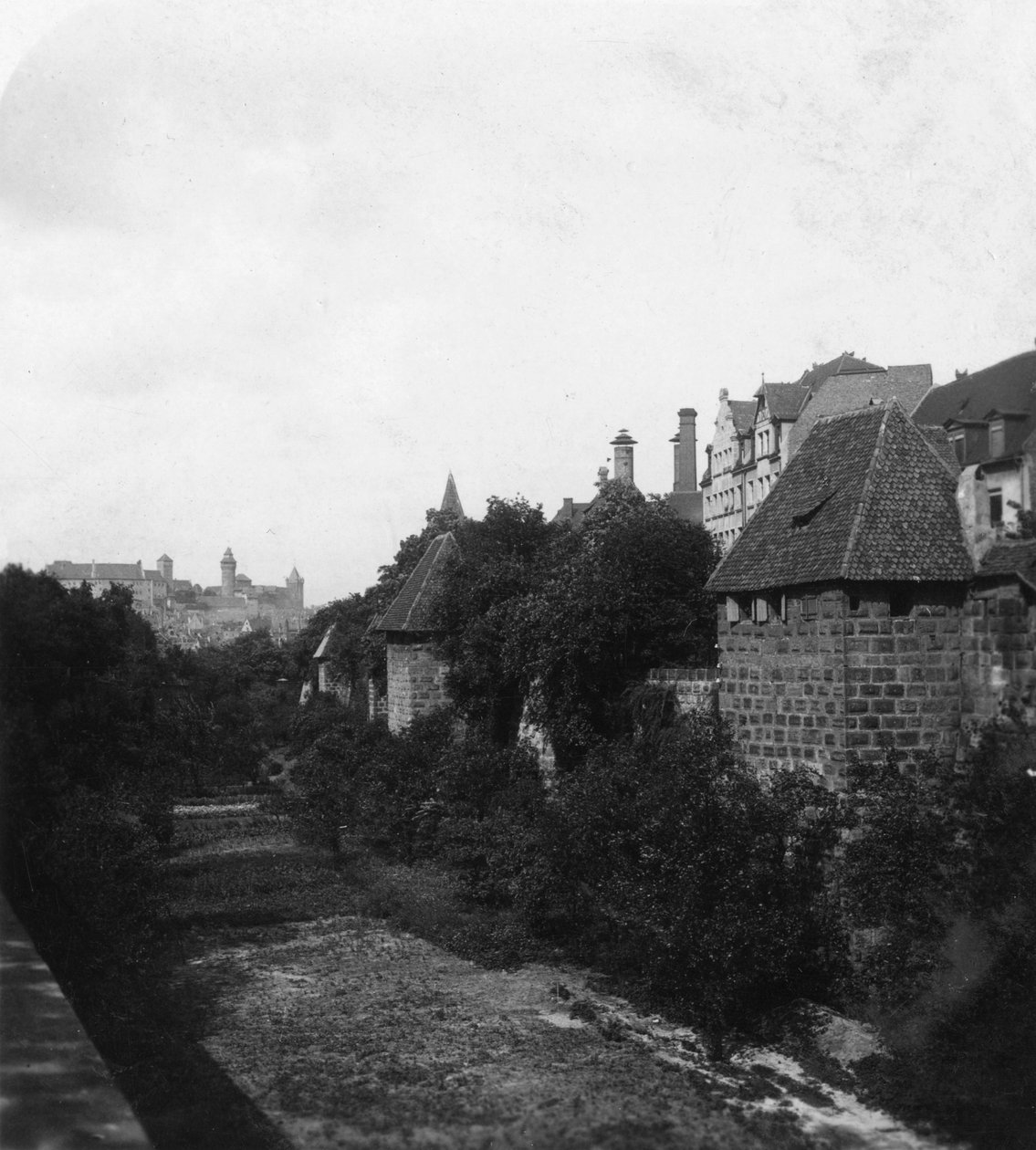 Nürnberg Slot, Nürnberg, Tyskland, omkring 1900-tallet. af Wurthle and Sons
