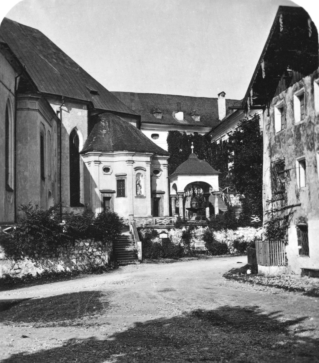 St Wolfgang, Salzkammergut, Østrig, omkring 1900-tallet. af Wurthle and Sons