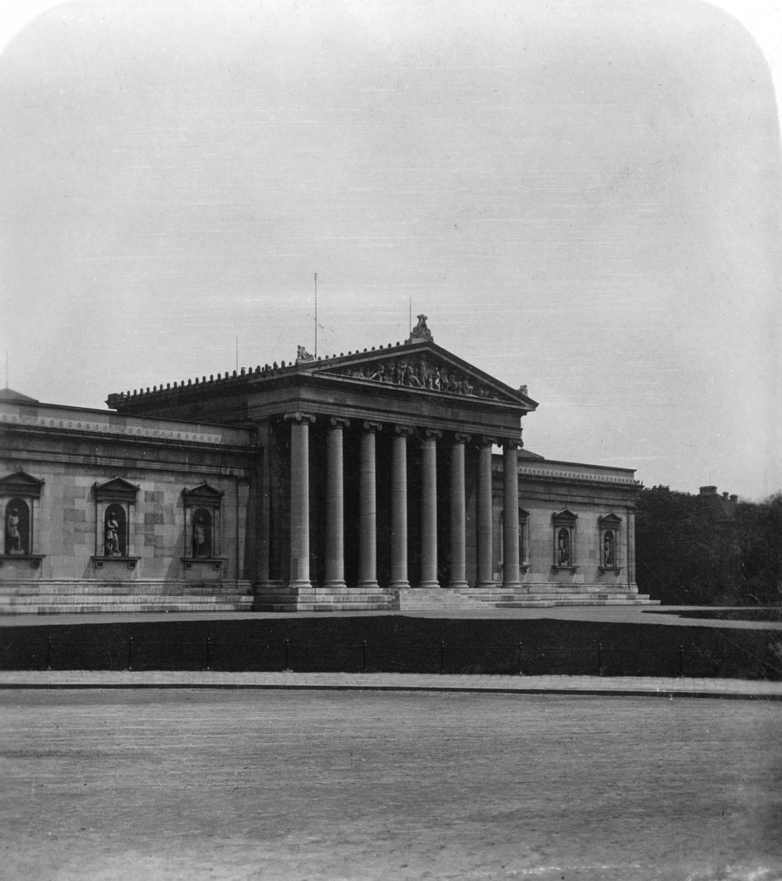 Glyptoteket, München, Tyskland, omkring 1900-tallet. af Wurthle and Sons