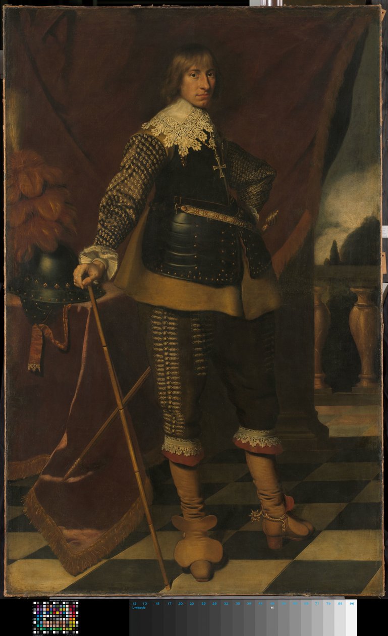 Portræt af Henry Casimir I (1612-40), greve af Nassau-Dietz af Wybrand de Geest (I)