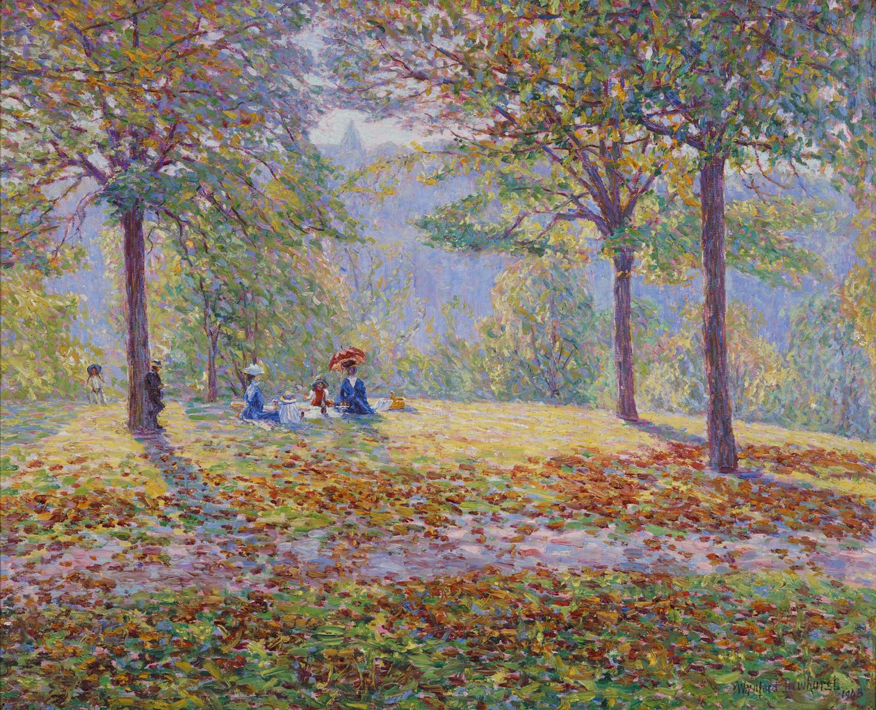 The Picnic (olie på lærred) af Wynford Dewhurst
