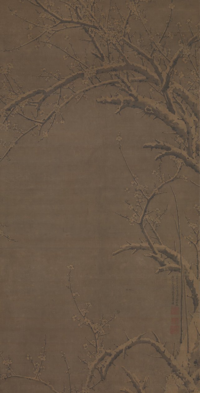 Vinterens rene hvidhed, dateret 1441. af Xu Jing