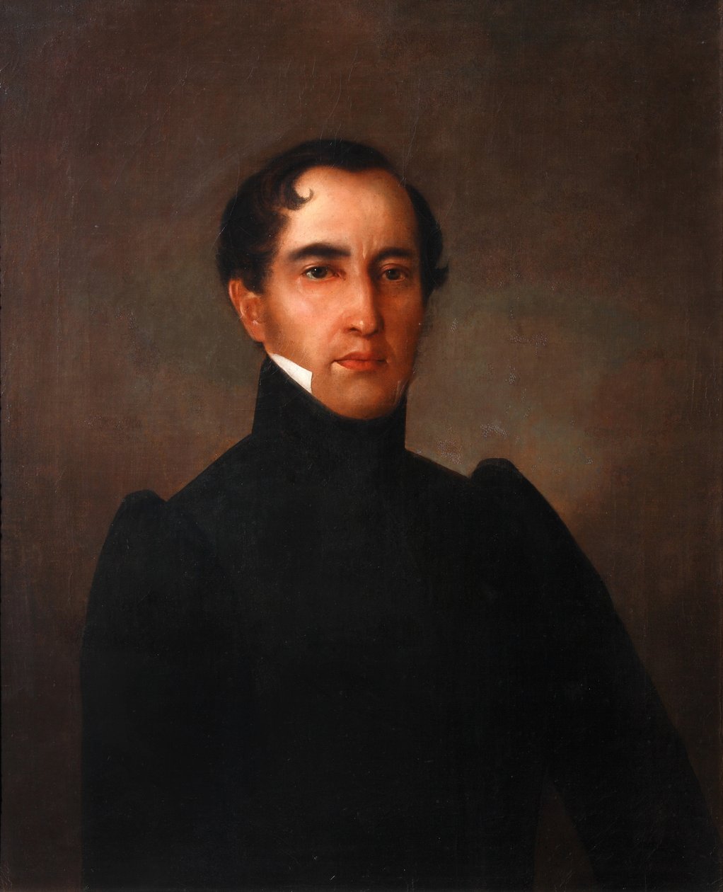 Portræt af Alexander Pavlovich Bakunin 1799-1862, 1832 af Yakov Streshnev