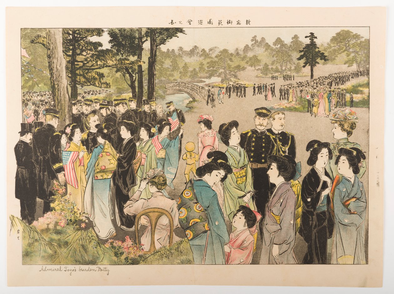 Admiral Tōgōs havefest af Yamamoto Shoun