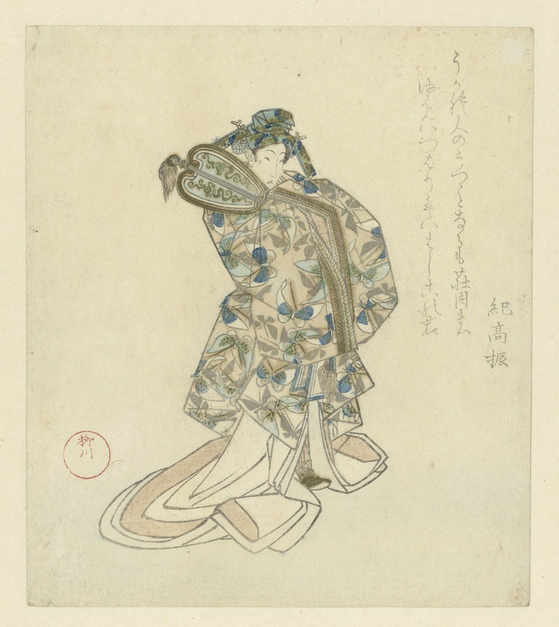 Danseren af Yanagawa Shigenobu (I)