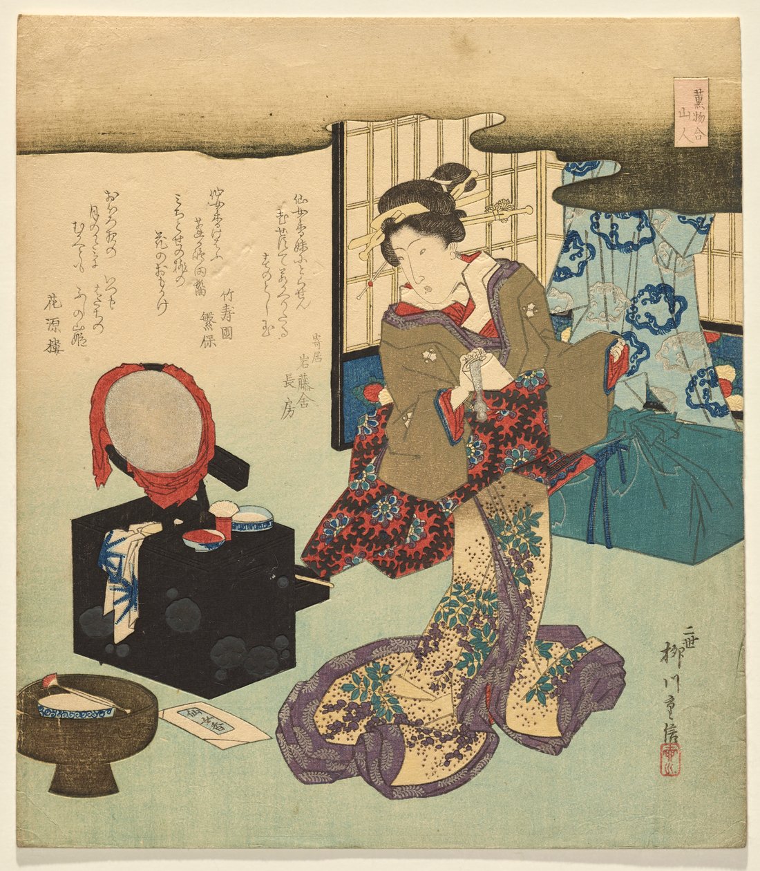 Eremitter, fra serien A Selection of Parfums af Yanagawa Shigenobu II